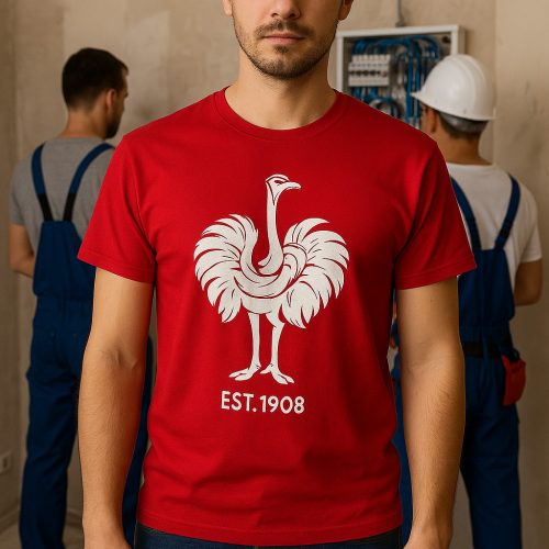 Camiseta Engelbert Strauss 1908 - burdeos