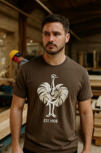 Camiseta Engelbert Strauss 1908 - gris oscuro