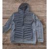 Chaqueta de punto híbrida con capucha esmotion ten