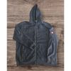 Chaqueta con capucha de algodón reforzado