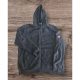 Chaqueta con capucha de algodón reforzado