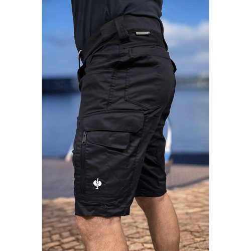 Engelbert Strauss CONCRETE LIGHT pantalones cortos - negro