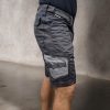 Engelbert Strauss CONCRETE LIGHT pantalones cortos - gris