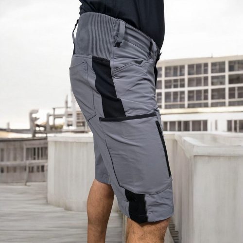 Engelbert Strauss VISION Pantalón corto elástico - gris