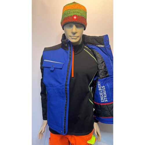 Chaleco Engelbert Strauss azul-negro