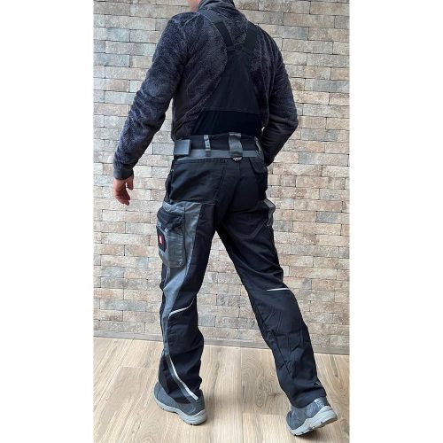 Engelbert Strauss e.s MOTION pantalón de brida negro-gris