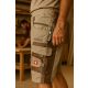 Engelbert Strauss Motion pantalones cortos - loam-peat