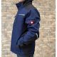 Chaqueta Engelbert Strauss Motion Winter Softshell azul oscuro-negro