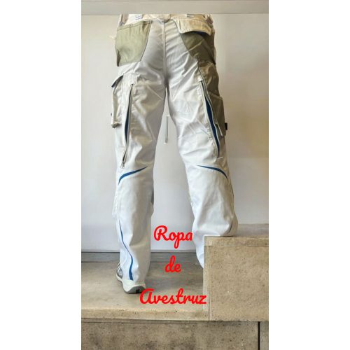 Pantalón de cintura Engelbert Strauss Motion 2020 blanco-azul