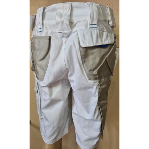 Pantalón corto Engelbert Strauss Motion 2020 - blanco-azul