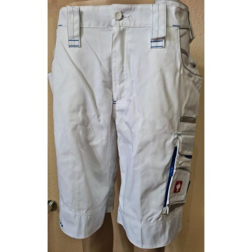 Pantalón corto Engelbert Strauss Motion 2020 - blanco-azul