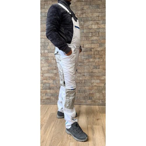 Engelbert Strauss e.s MOTION 2020 pantalón de brida blanco-azul