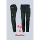 Pantalón de cintura Engelbert Strauss Motion 2020 azul grafito