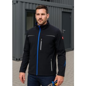   Engelbert Strauss Motion 2020 Chaqueta Softshell gris grafito-azul
