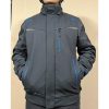Chaqueta de invierno softshell Engelbert Strauss gris-azul