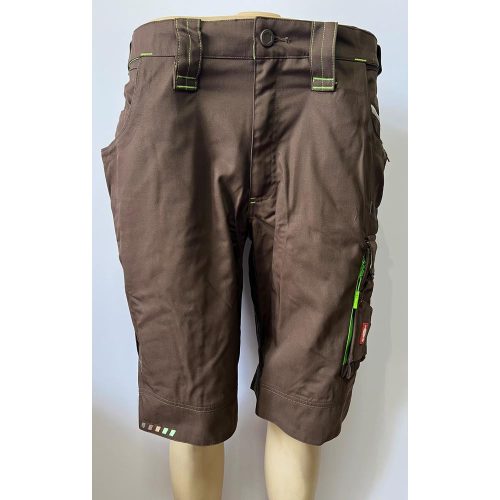 Pantalón corto Engelbert Strauss Motion 2020 - marrón-verde