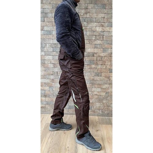 Engelbert Strauss e.s MOTION 2020 pantalón de brida marrón-verde