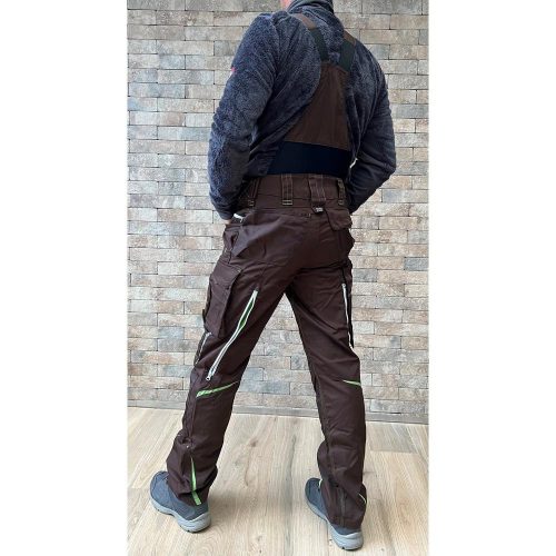 Engelbert Strauss e.s MOTION 2020 pantalón de brida marrón-verde