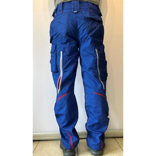 Pantalón de cintura Engelbert Strauss Motion 2020 azul royal-rojo