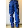 Pantalón de cintura Engelbert Strauss Motion 2020 azul royal-rojo