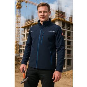   Chaqueta Softshell Engelbert Strauss Motion 2020 azul oscuro-azul real