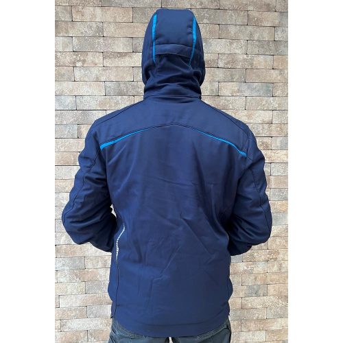 Chaqueta de invierno softshell Engelbert Strauss Motion 2020 azul