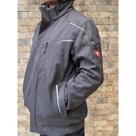 Engelbert Strauss chaqueta de invierno softshell gris oscuro