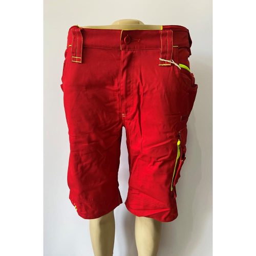 Pantalón corto Engelbert Strauss Motion 2020 - rojo-limón