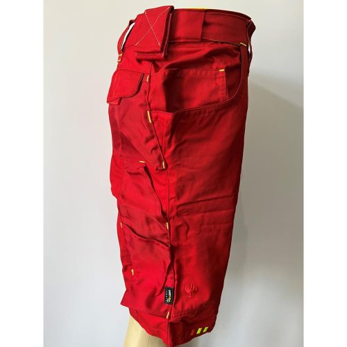 Pantalón corto Engelbert Strauss Motion 2020 - rojo-limón