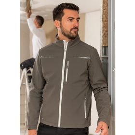 Engelbert Strauss Chaqueta Softshell yeso piedra