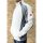 Engelbert Strauss Sudadera con capucha Microfleece blanco-gris