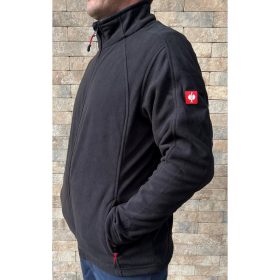 Engelbert Strauss Sudadera con capucha de micropolar negro