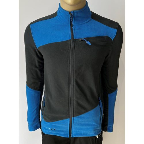 Engelbert Strauss Sudadera con capucha polar gris grafito-azul
