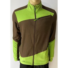 Engelbert Strauss Sudadera con capucha polar marrón-verde