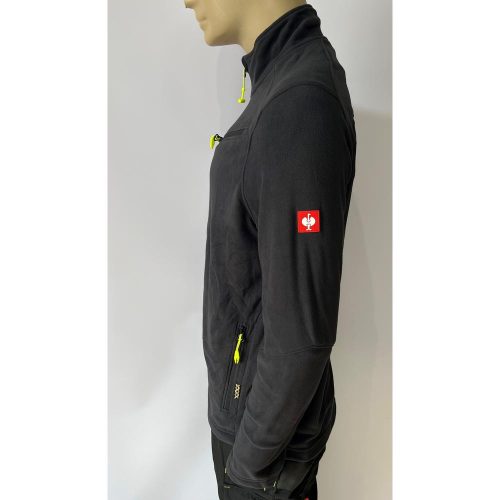 Engelbert Strauss Sudadera con capucha polar negro