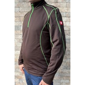 Engelbert Strauss Jersey Thermo marrón-verde