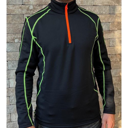 Engelbert Strauss Jersey Thermo negro y amarillo