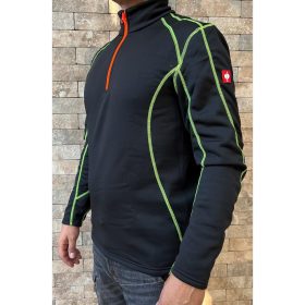 Engelbert Strauss Jersey Thermo negro y amarillo