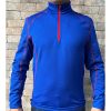 Engelbert Strauss Jersey Thermo azul-rojo