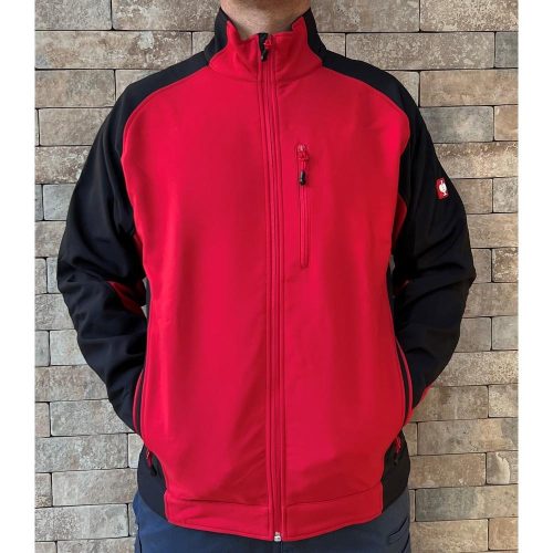 Engelbert Strauss Chaqueta Softshell rojo-negro
