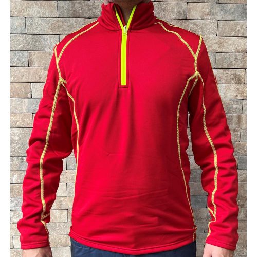 Engelbert Strauss Jersey térmico rojo-amarillo