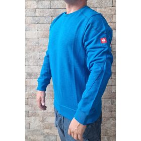 Engelbert Strauss Jersey de algodón Roughough Azul atolón