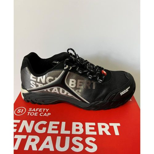 Zapatos de seguridad Engelbert Strauss Marek S1 - negro-gris