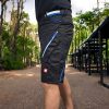 Engelbert Strauss AMBITION pantalones cortos - azul grafito