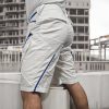 Engelbert Strauss Pantalón corto AMBITION - blanco-azul